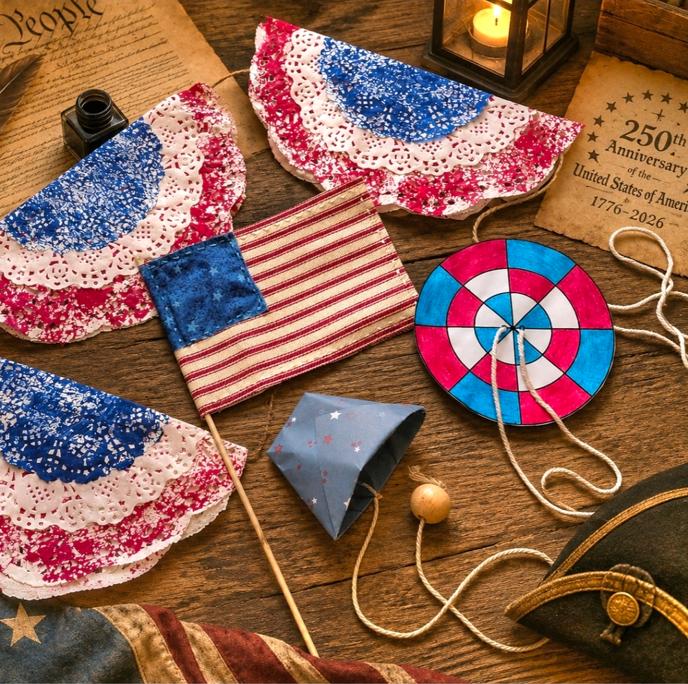 America 250 Colonial Heritage craft kit